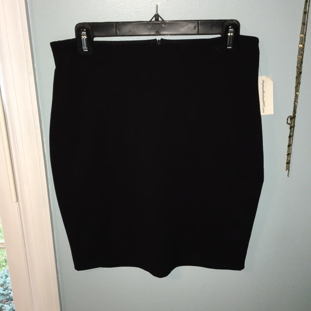 Mystique Boutique Black Skirt- NWT